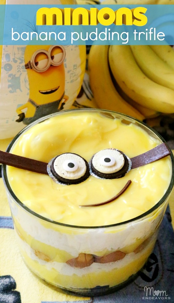 minions banana pudding trifle