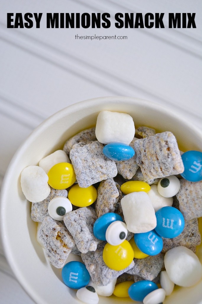 minions snack mix