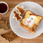 Peeps in a Basket French Toast. This would make such a fun Christmas breakfast for the kids! Could use any holiday-themed Peeps for any time of the year.