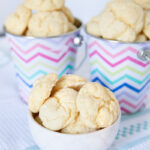 Soft and buttery cake mix cookies - the texture of these cookies is amazing, soo soft and pillowy!