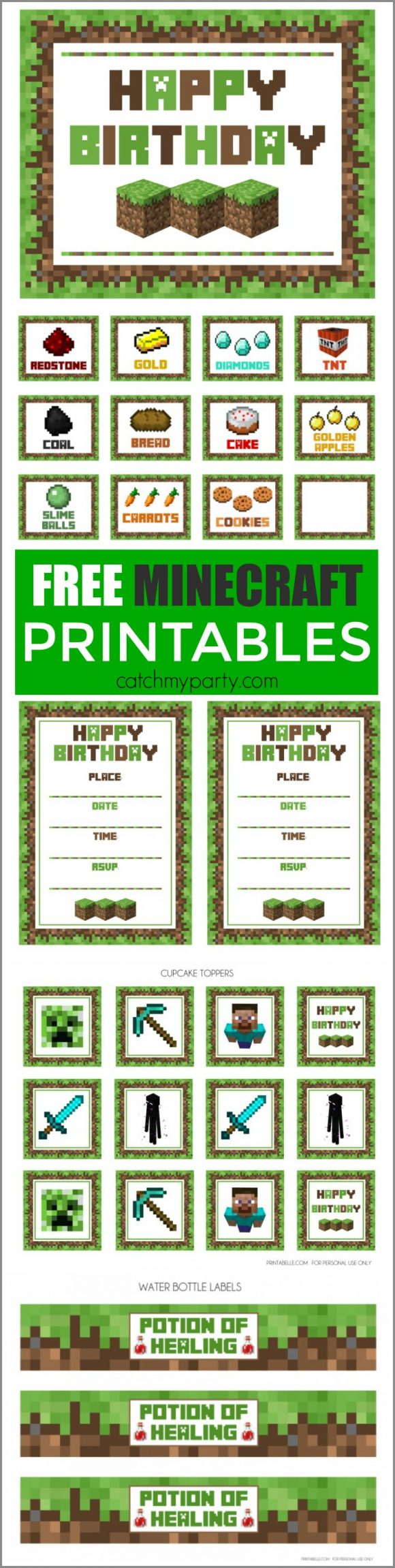 The Best Minecraft Party Food Ideas Brownie Bites Blog The Best Minecraft Party Food Ideas Brownie Bites Blog