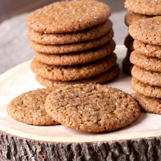 Chewy, perfect old-fashioned molasses cookies