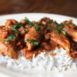 Quick and Easy Chicken Tikka Masala - no marinating time needed, perfect for a weeknight dinner! Such an easy way to recreate a favorite indian dinner recipe.