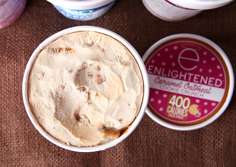 Enlightened low calorie ice cream