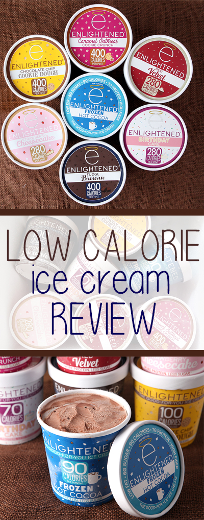 Enlightened low calorie high protein ice cream review.