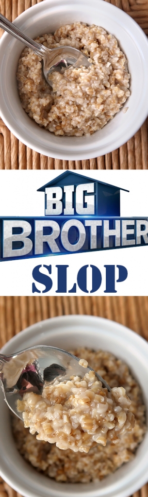 Official Big Brother Slop Recipe - just how bad can it be?