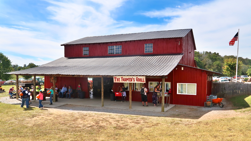 Oakes Farm Fall Attraction, Hay Ride, and Corn Maze in Corryton Tennessee