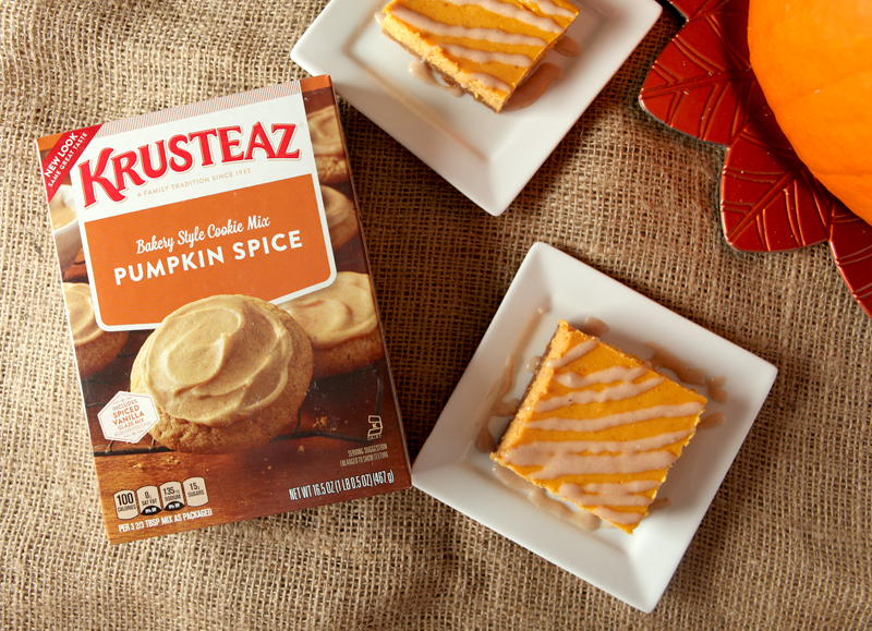 Glazed Pumpkin Pie Cheesecake bars. These. Are. Awesome.