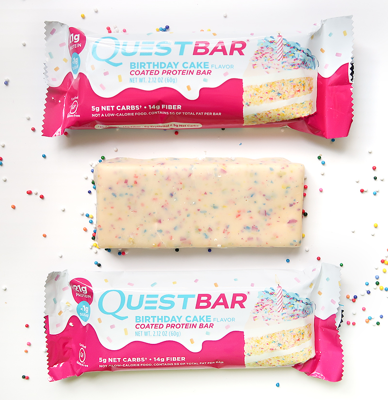 Quest Bar New Birthday Cake Flavor Review