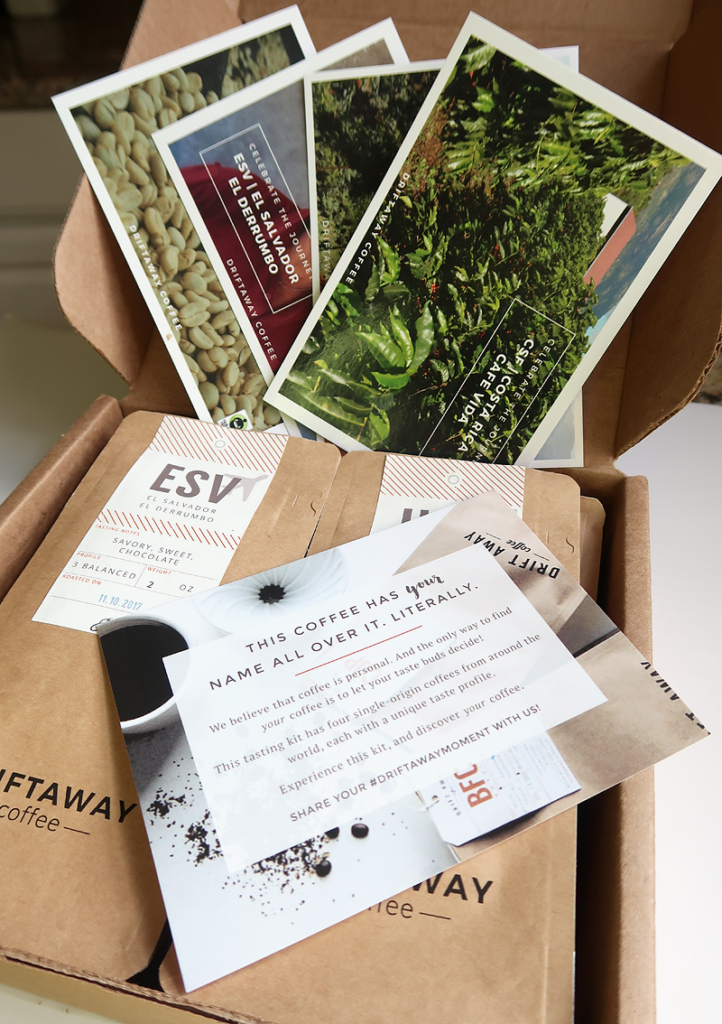 Coffee roasted just days before it is shipped - coffee subscription box tailored to your specific tastes!