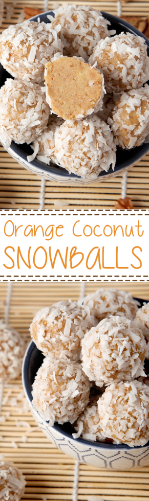 Orange Coconut Snowballs - this classic old-fashioned cookie recipe that's sweet and citrusy and so easy to make!