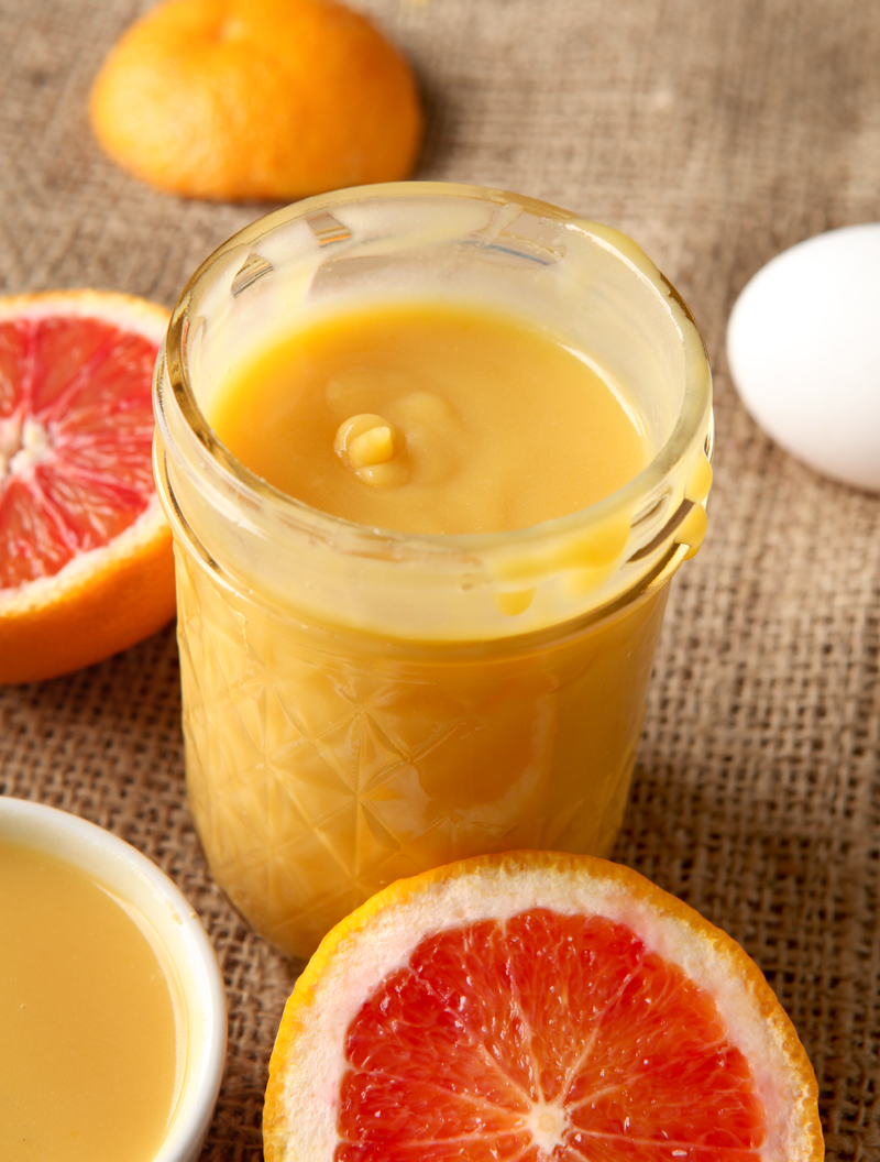 Blood Orange Curd - use it to top pancakes, waffles, or buttermilk biscuits.  Drizzle it over ice cream, dollop it on pound cakes or sweet breads - there's a million way to use it!