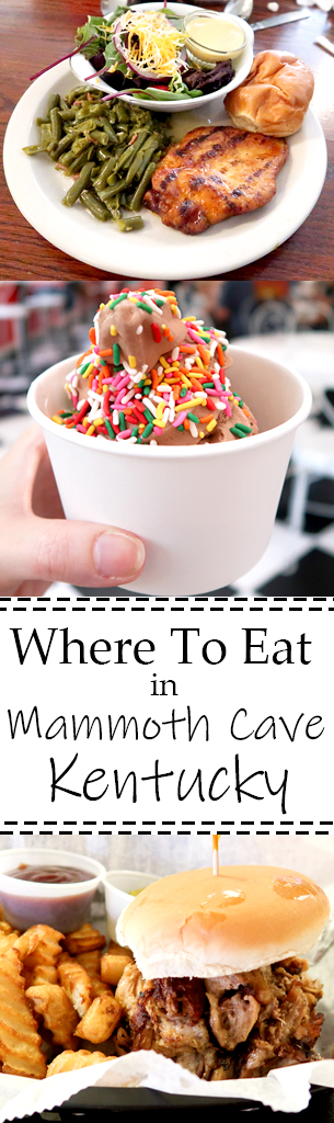 Where to eat in and near Mammoth Cave National Park in Kentucky! 