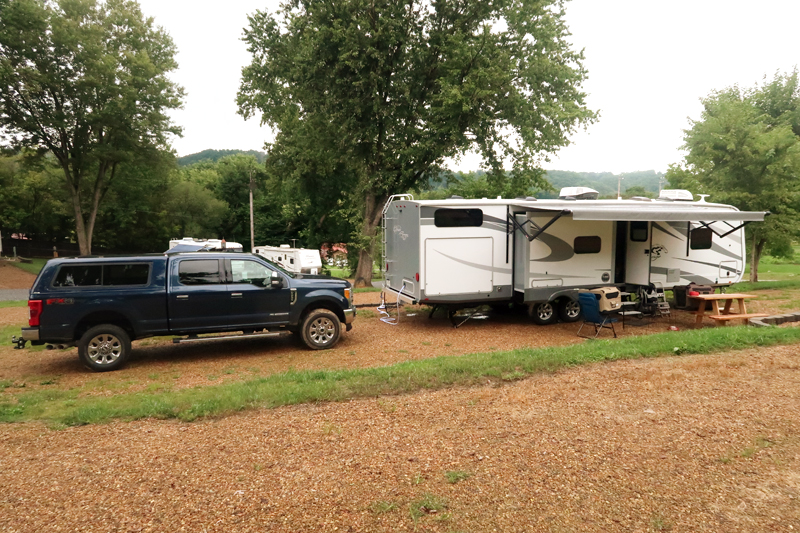 Our stay at the most friendly campground we have ever stayed in - Lazy Llama Campground in Greeneville Tennessee