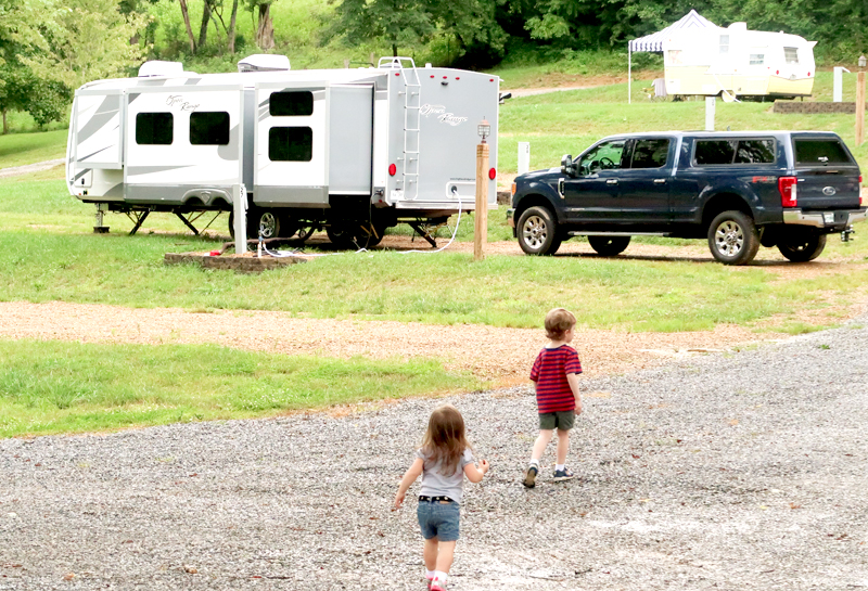 Our stay at the most friendly campground we have ever stayed in - Lazy Llama Campground in Greeneville Tennessee