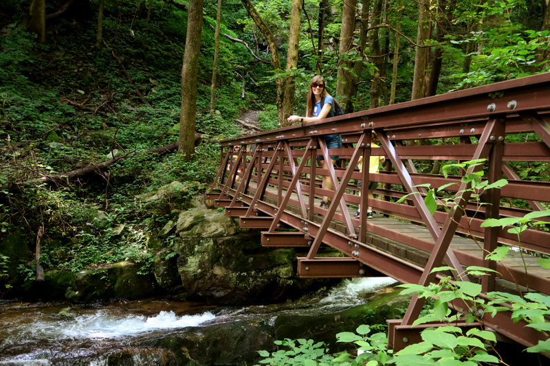 Margarette Falls Hike Information in Greeneville