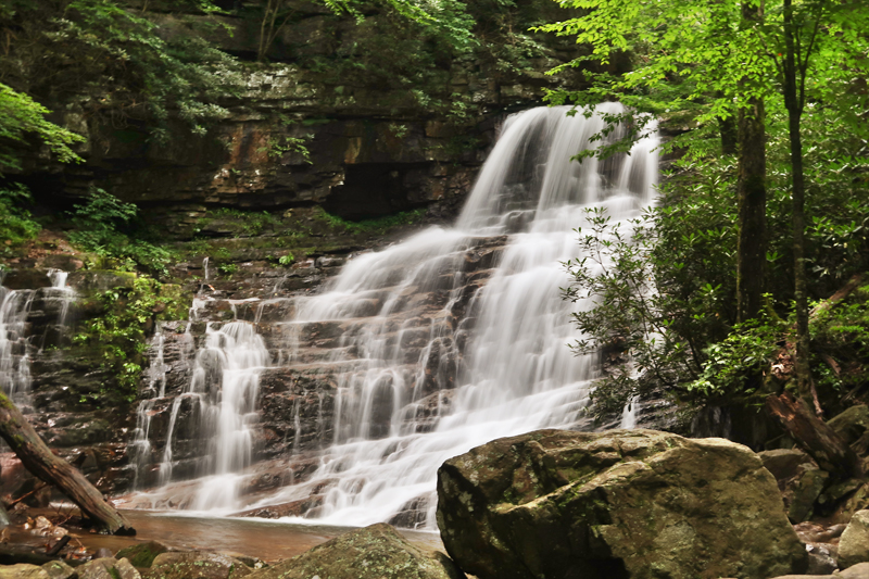 Margarette Falls Hike Information in Greeneville