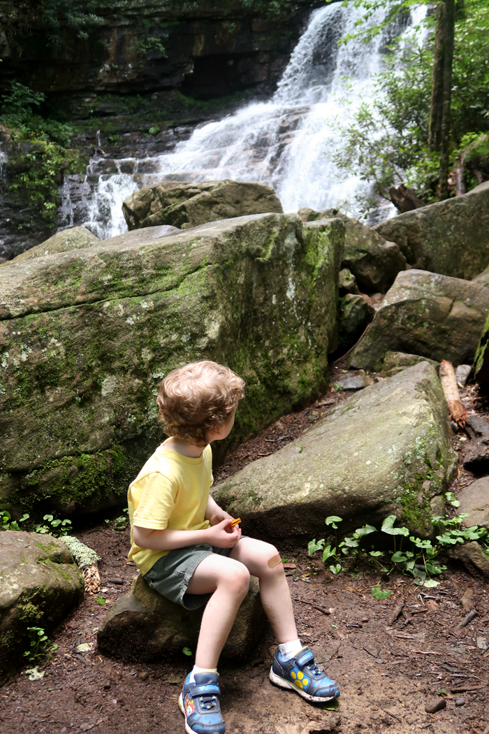 Margarette Falls Hike Information in Greeneville