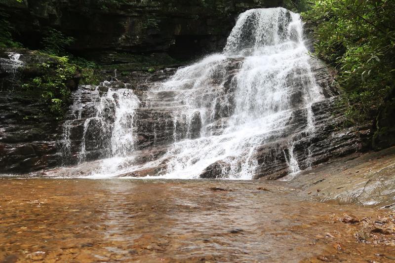 Margarette Falls Hike Information in Greeneville