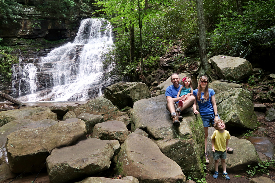 Margarette Falls Hike Information in Greeneville