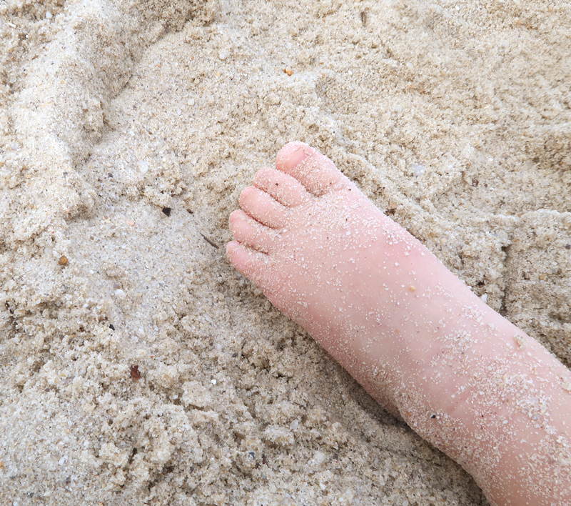 Yorktown Pub Review and playing in the sand at the river!