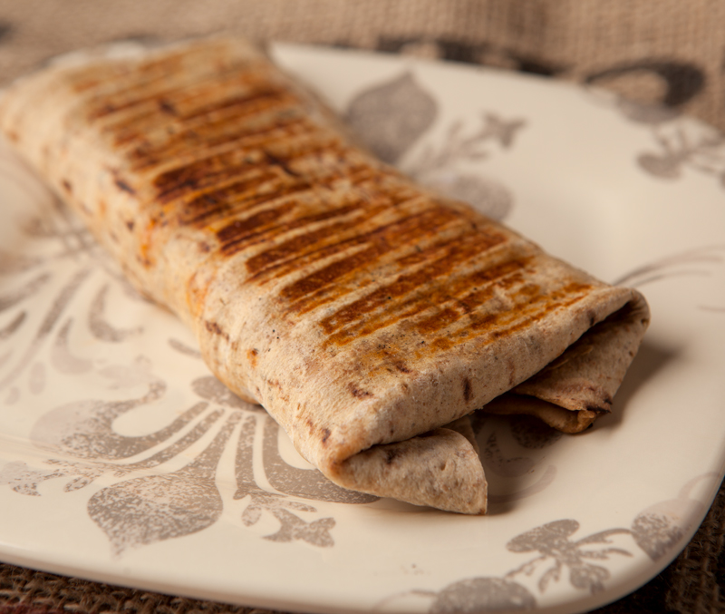 Health low carb dinner idea - chicken parmesan wraps using low carb wraps (or lettuce!) that's ready in no time.