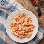 Lighter Pimento Cheese - a Southern staple with half the calories of the original!