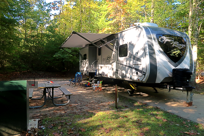 Bandy Creek Campground Review - where to camp in Big South Fork