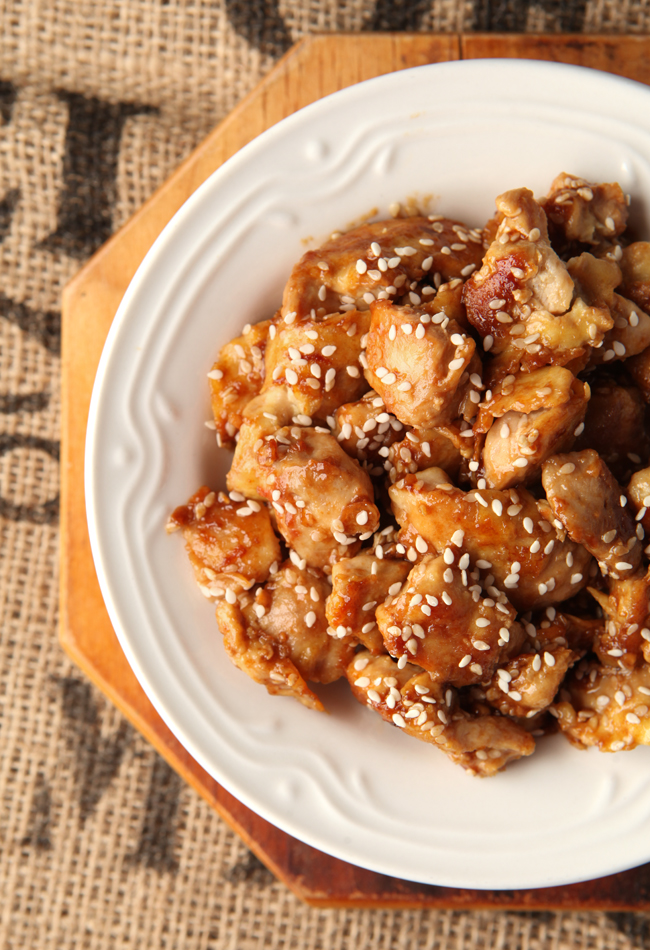 Low carb sesame chicken recipe