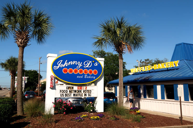 Where to eat in Myrtle Beach - Johnny D's Waffles and Bakery