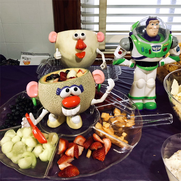 The best and easiest Toy Story party food ideas for a low stress, no fuss party any tired mama and daddy can pull together.