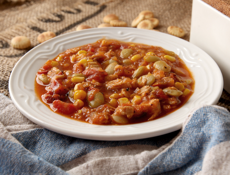 An easy and customizable Brunswick Stew that has tons of flavor and makes a ton of stew!