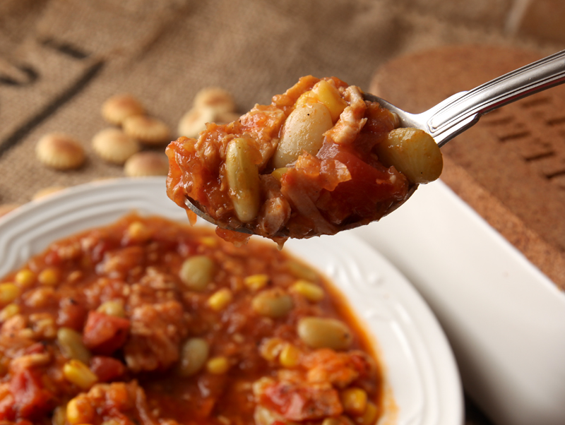 An easy and customizable Brunswick Stew that has tons of flavor and makes a ton of stew!