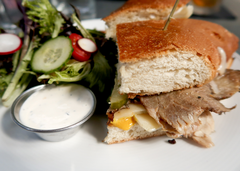 Grilled Pork Shoulder Cuban Sandwich at Ice Plant in St. Augustine