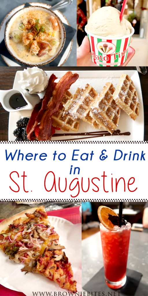 Where to eat and drink in St. Augustine!