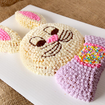 Easy cut up bunny cake tutorial