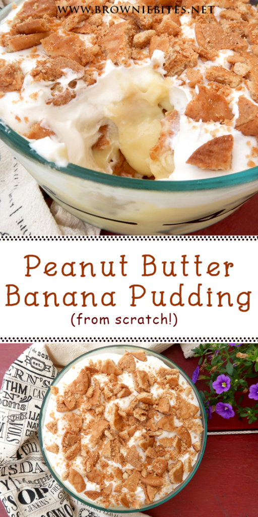 Yummy Peanut Butter Banana Pudding From Scratch!