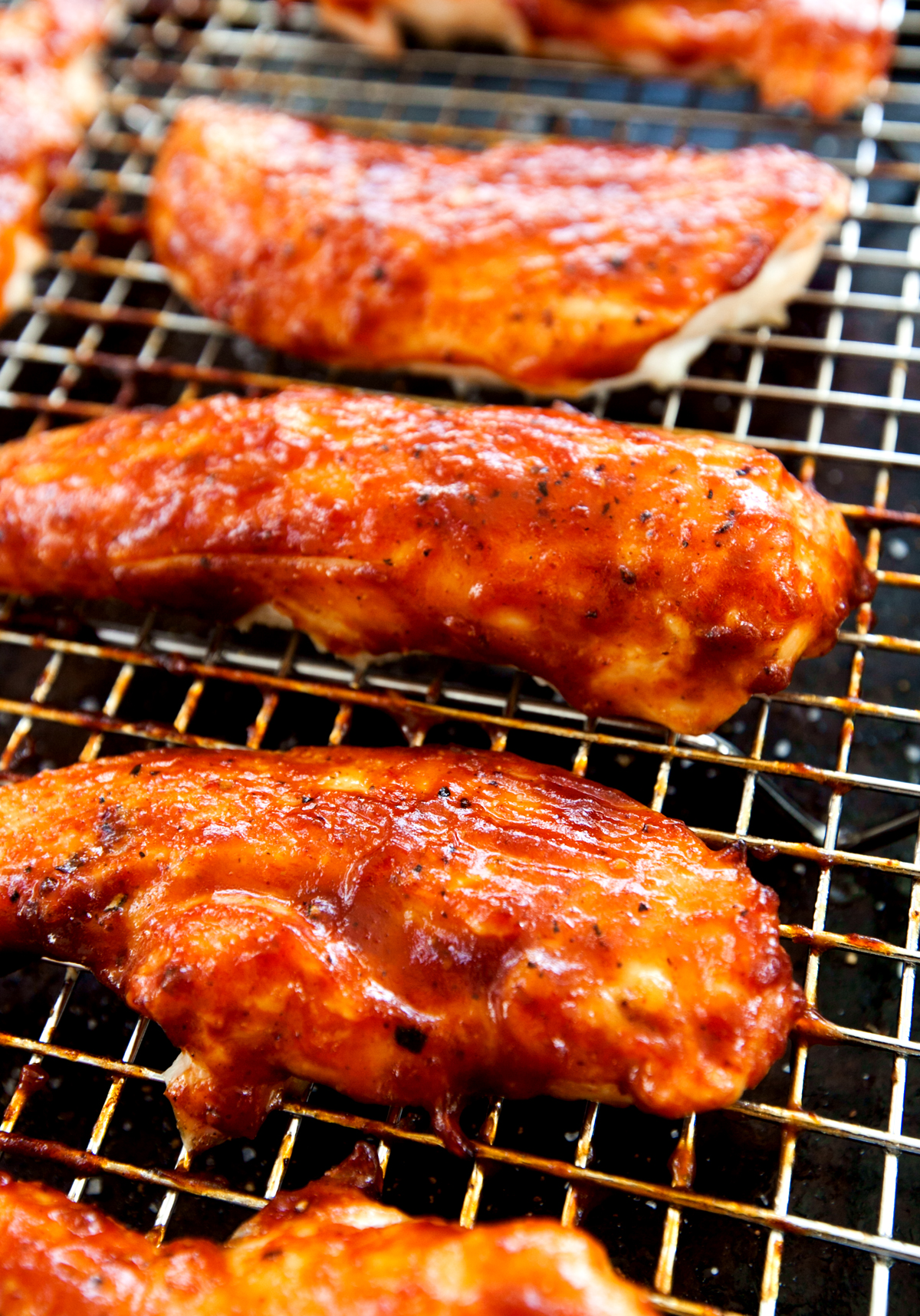 Bbq chicken tenderloins in oven top