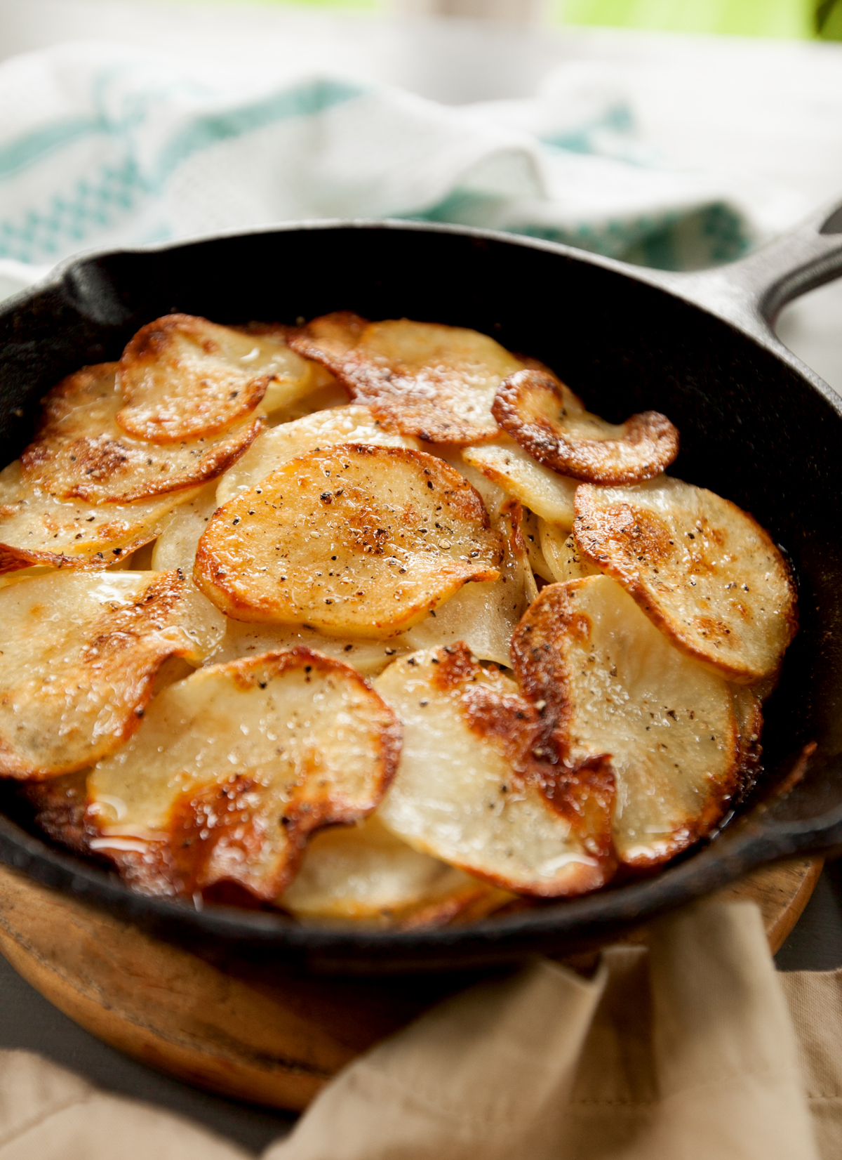 Cast Iron Skillet Roasted Potatoes